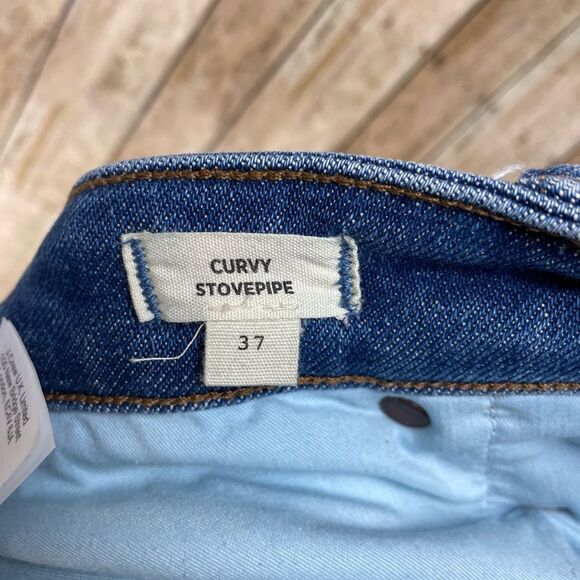 Madewell Curvy Stovepipe Crop sz 37 - Picture 4 of 7